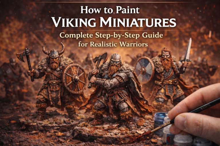 How to Paint Viking Miniatures: Complete Step-by-Step Guide for Realistic Warriors