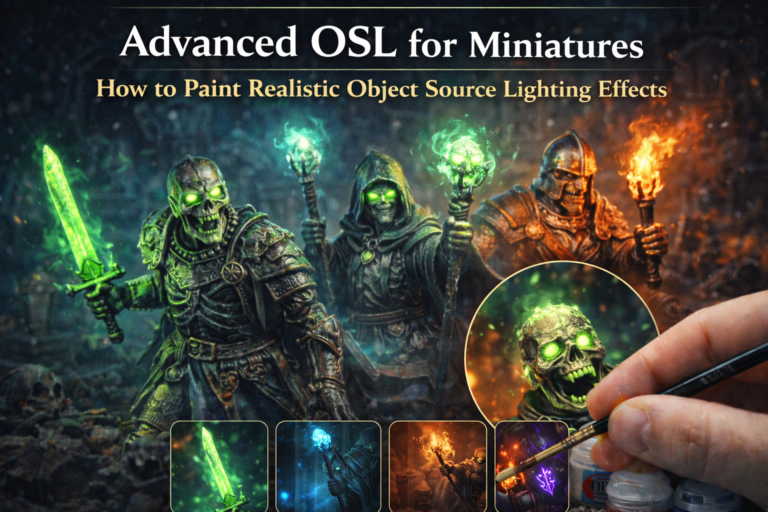 Advanced OSL for Miniatures: How to Paint Realistic Object Source Lighting Effects
