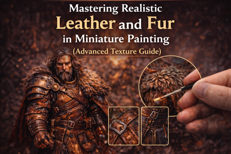Mastering Realistic Leather and Fur in Miniature Painting (Advanced Texture Guide)